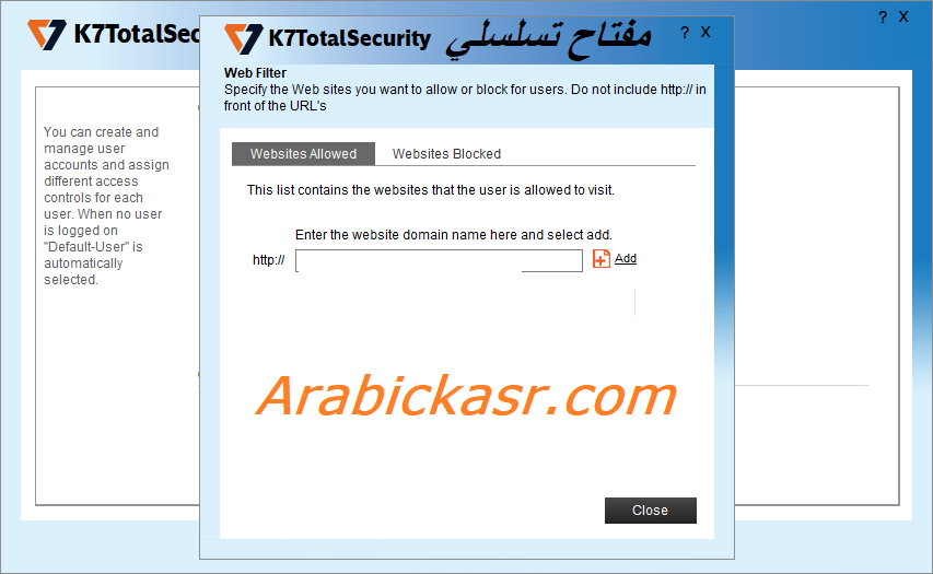 K7Total Security الكراك